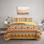 Digital Printed Bespreads A05 dult Bohemian Style Super Soft Polyester Quilt | 160g Imitation Silk Ultrasonic Bedspread