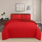 Digital Printed Bespreads A04Adult Romantic Rose Super Soft Polyester Quilt | 160g Imitation Silk Ultrasonic Bedspread