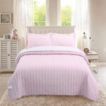 Children Digital Printed Bedspreads A09 Unicorn Kids Quilt 3pcs Bedding Set