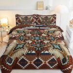 Digital Printed Bespreads A03 Adult Modern Floral Super Soft Polyester Quilt | 160g Imitation Silk Ultrasonic Bedspread