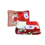 Digital Printed Bespreads A04Adult Romantic Rose Super Soft Polyester Quilt | 160g Imitation Silk Ultrasonic Bedspread