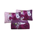 Digital Printed Bespreads A04Adult Romantic Rose Super Soft Polyester Quilt | 160g Imitation Silk Ultrasonic Bedspread