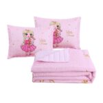 Children Digital Printed Bedspreads A07 Bronded Girl