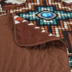 Digital Printed Bespreads A03 Adult Modern Floral Super Soft Polyester Quilt | 160g Imitation Silk Ultrasonic Bedspread