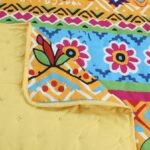 Digital Printed Bespreads A05 dult Bohemian Style Super Soft Polyester Quilt | 160g Imitation Silk Ultrasonic Bedspread